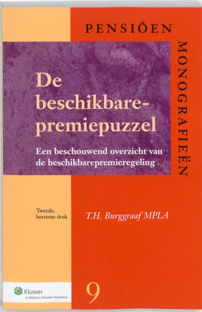 De Beschikbarepremiepuzzel, BURGGRAAF, T.H. - Paperback - 9789013042016