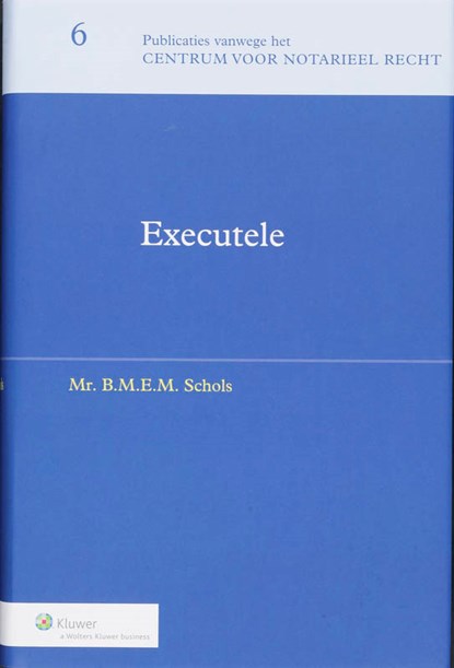 Executele, B.M.E.M. Schols - Gebonden - 9789013050356