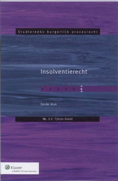 Insolventierecht, TJITTES-GROOT, E.F. - Paperback - 9789013058918