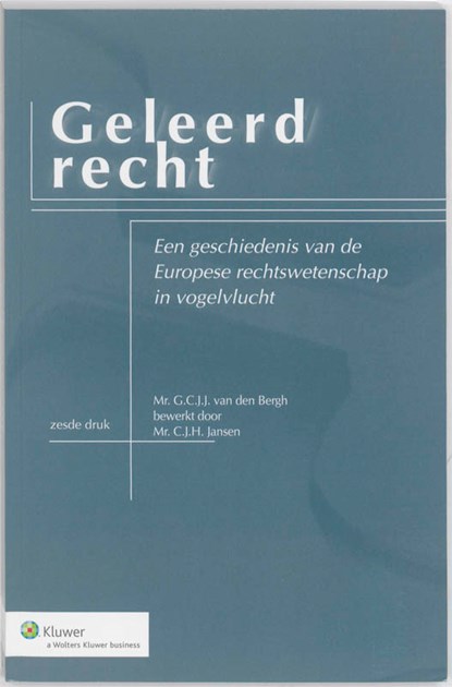 Geleerd recht, G.C.J.J. van den Bergh - Paperback - 9789013080742