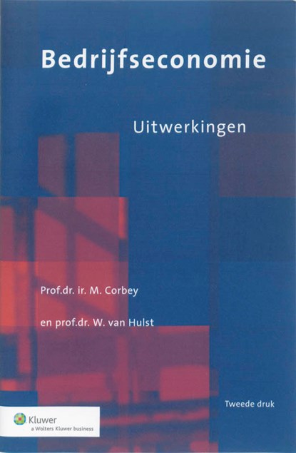 Bedrijfseconomie, M. Corbey ; W. Hulst - Paperback - 9789013080759