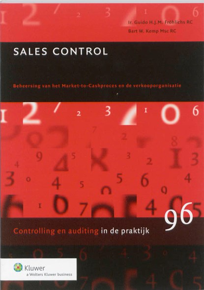 Sales Control, Guido Frohlichs ; Bart Kemp - Paperback - 9789013081312
