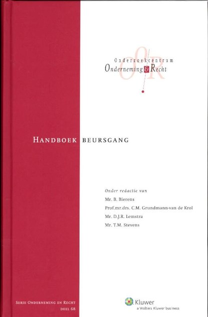 Handboek beursgang, B. Bierens ; C.M. Grundmann-van de Krol ; D.J.R. Lemstra ; T.M. Stevens - Gebonden - 9789013099393