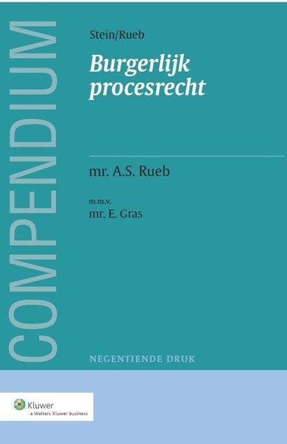 Compendium van het Burgerlijk procesrecht, A.S. Rueb - Paperback - 9789013099959