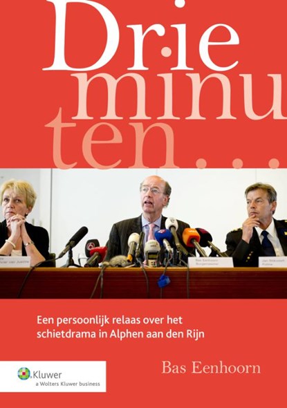 Drie minuten, Bas Eenhoorn - Paperback - 9789013100020