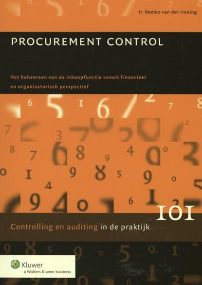 Procurement control, Remco van der Honing - Paperback - 9789013107852