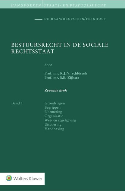 Bestuursrecht in de sociale rechtsstaat Band 1, niet bekend - Gebonden - 9789013109146