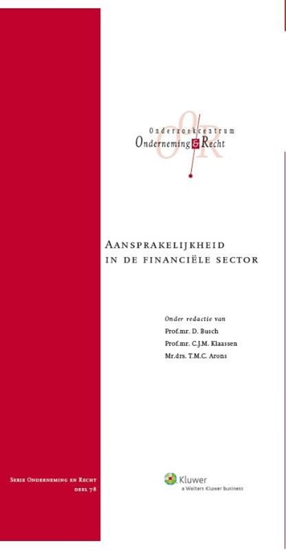 Aansprakelijkheid in de financiele sector, niet bekend - Ebook - 9789013118308