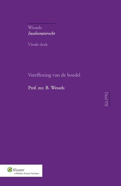 Vereffening van de boedel, B. Wessels - Ebook - 9789013119992