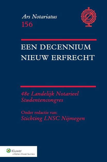 Een decennium nieuw erfrecht, Stichting LNSC Nijmegen - Paperback - 9789013123203