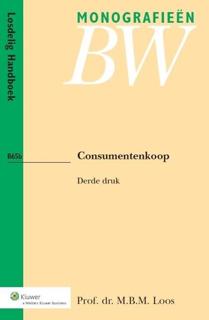 Consumentenkoop, M.B.M. Loos - Ebook - 9789013125450