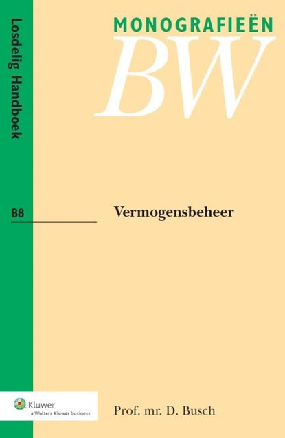Vermogensbeheer, D. Busch - Paperback - 9789013126396