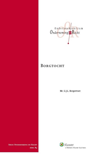 Borgtocht, G.J.L. Bergervoet - Gebonden - 9789013127683