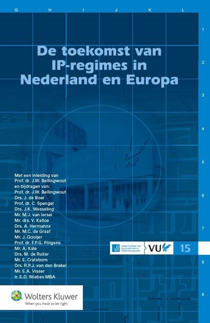 De toekomst van IP-regimes in Nederland en Europa, J.W. Bellingwout - Paperback - 9789013129830