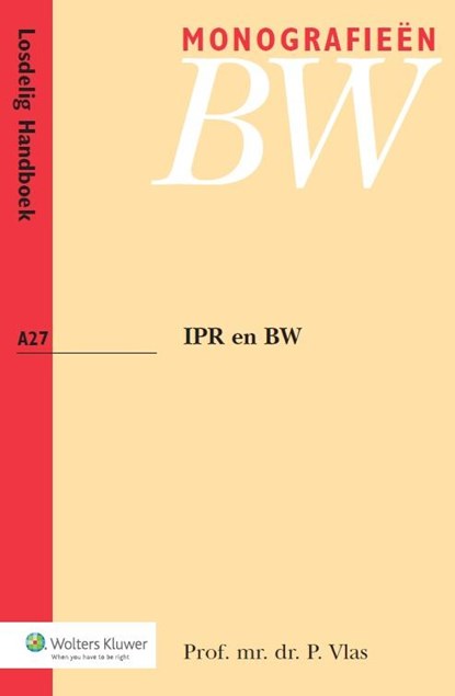 IPR en BW, P. Vlas - Paperback - 9789013130706
