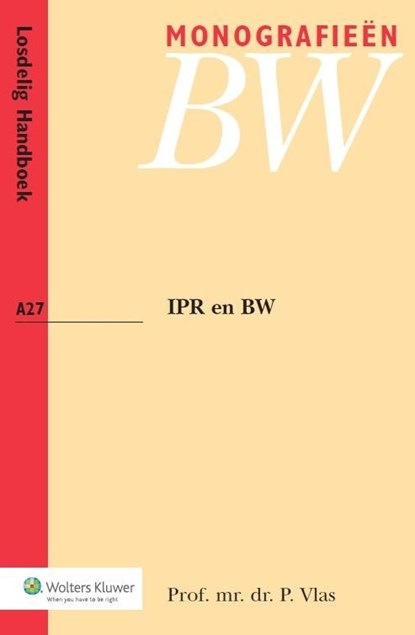 IPR en BW, P. Vlas - Ebook - 9789013130713