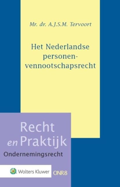 Het Nederlandse personenvennootschapsrecht, A.J.S.M. Tervoort - Ebook - 9789013131093