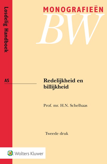 Redelijkheid en billijkheid, H.N. Schelhaas - Ebook EPUB - 9789013133547