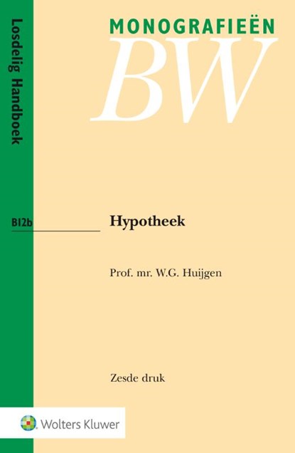 Hypotheek, W.G. Huijgen - Paperback - 9789013135268