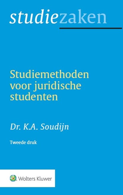 Studiezaken, K.A. Soudijn - Paperback - 9789013136425