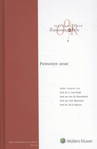 Pensioen 2020, Casper van Ewijk - Gebonden - 9789013137156