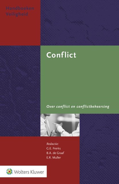 Conflict, G.E. Frerks ; B.A. de Graaf ; E.R. Muller - Gebonden - 9789013137569