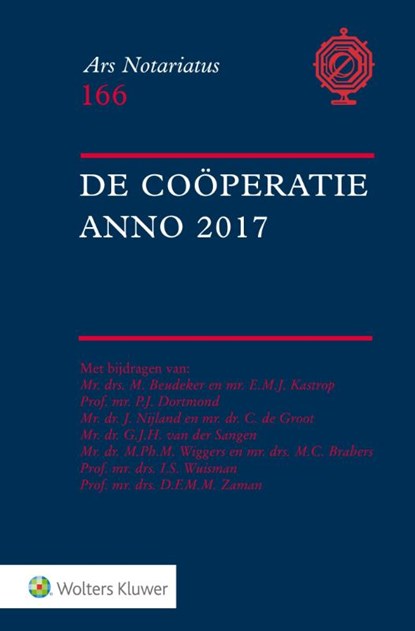De coöperatie anno 2017, niet bekend - Paperback - 9789013147957