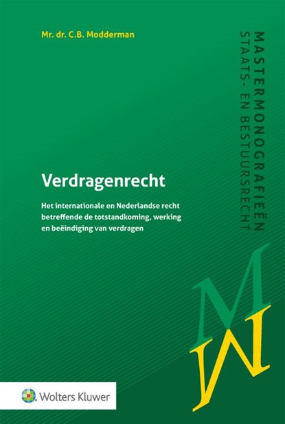Verdragenrecht, C.B. Modderman - Paperback - 9789013151510
