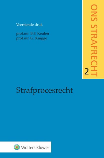 Strafprocesrecht, B.F. Keulen - Paperback - 9789013153880