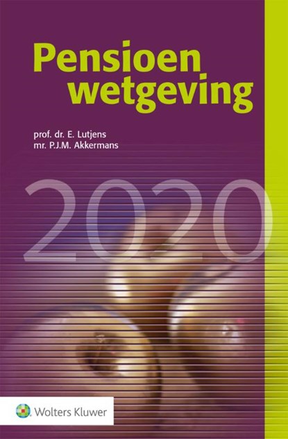 Pensioenwetgeving 2020, E. Lutjens ; P.J.M. Akkermans - Paperback - 9789013156461