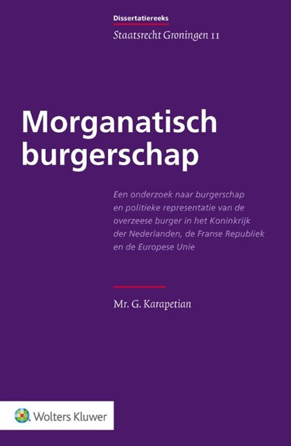 Morganatisch burgerschap, G. Karapetian - Gebonden - 9789013156621