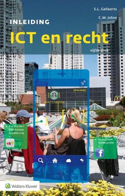 Inleiding ICT en recht, S.L. Gellaerts ; C.M. Jobse - Paperback - 9789013156928
