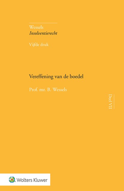 Vereffening van de boedel, B. Wessels - Ebook - 9789013159486
