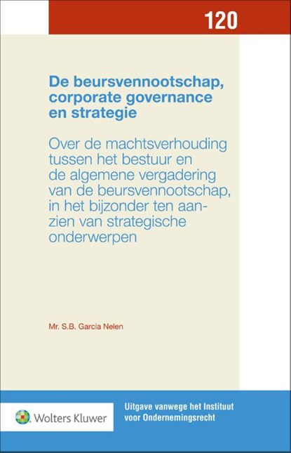 De beursvennootschap, corporate governance en strategie, niet bekend - Gebonden - 9789013160192