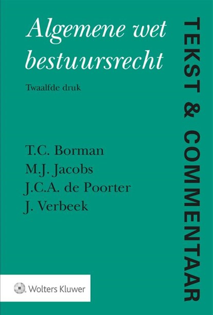 Algemene wet bestuursrecht, T.C. Borman - Gebonden - 9789013161199