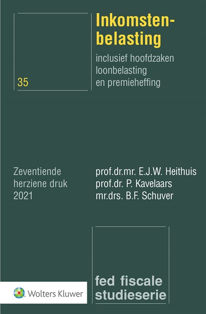 Inkomstenbelasting, E.J.W. Heithuis - Ebook - 9789013162974