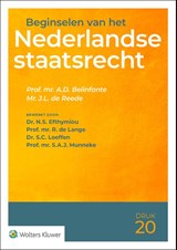 Beginselen van het Nederlandse staatsrecht - A.D. Belinfante - 9789013167078