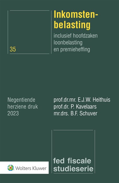 Inkomstenbelasting, E.J.W. Heithuis - Ebook - 9789013172102