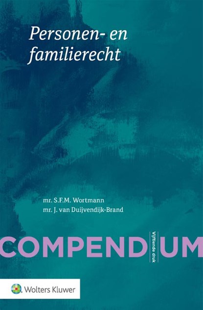 Compendium van het personen- en familierecht, niet bekend - Paperback - 9789013173796