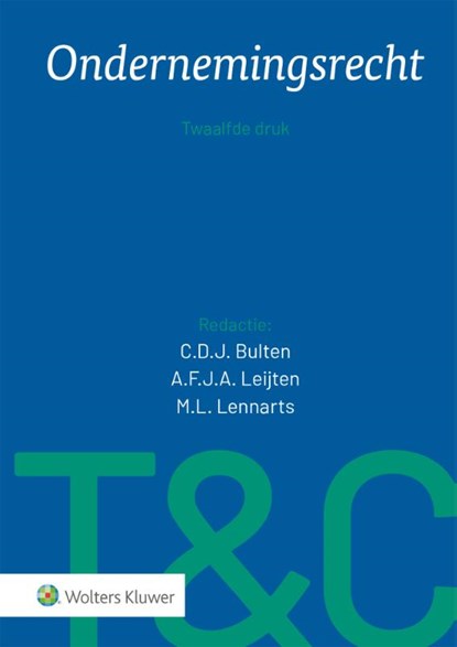 Ondernemingsrecht, C.D.J. Bulten - Gebonden - 9789013174939