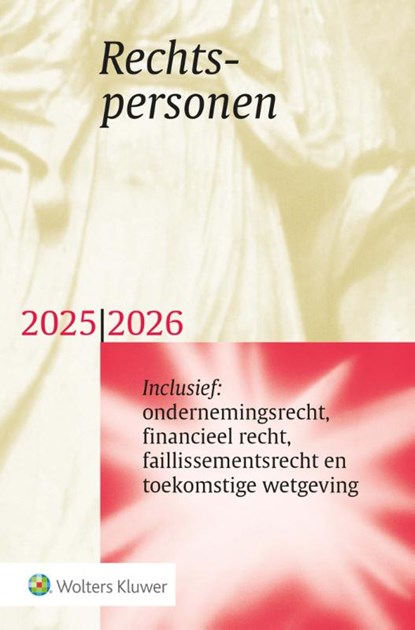 Rechtspersonen 2025/2026, niet bekend - Paperback - 9789013178463