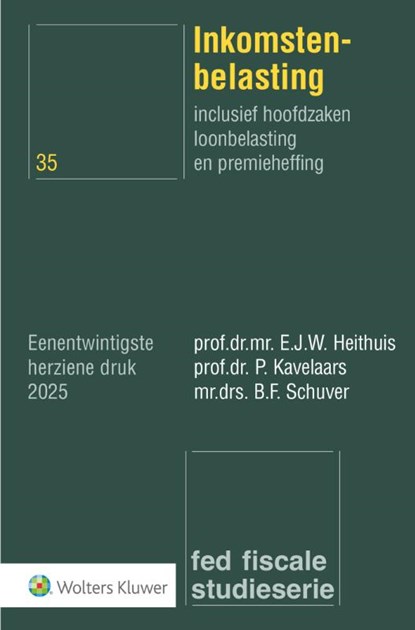 Inkomstenbelasting, E.J.W. Heithuis - Paperback - 9789013179279