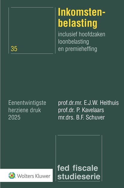 Inkomstenbelasting, E.J.W. Heithuis - Ebook - 9789013179286