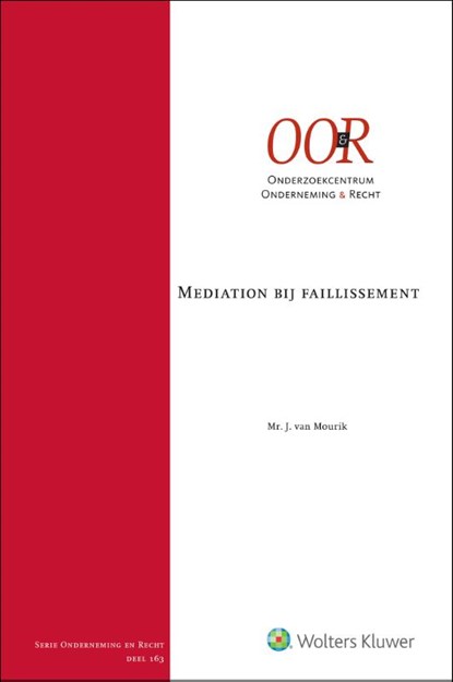 Mediation bij faillissement, niet bekend - Gebonden - 9789013181821