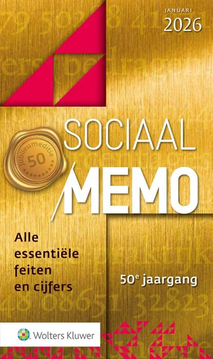 Sociaal Memo januari 2026, niet bekend - Paperback - 9789013182491