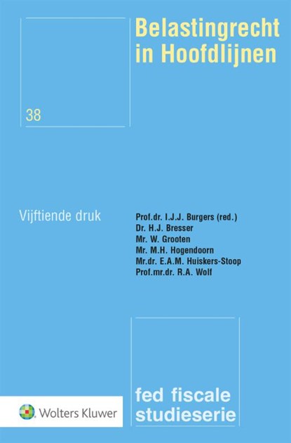 Belastingrecht in Hoofdlijnen, niet bekend - Paperback - 9789013184143