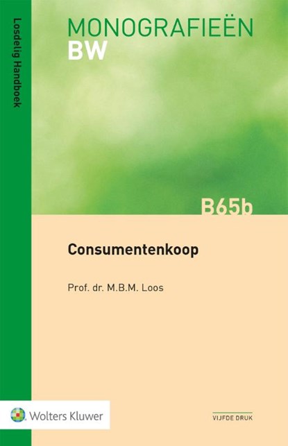 Consumentenkoop, M.B.M. Loos - Paperback - 9789013184228