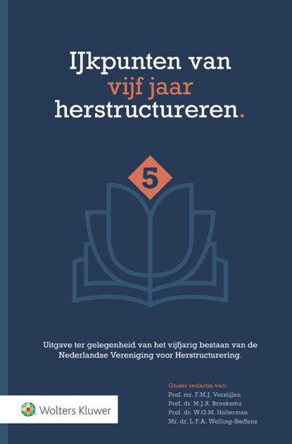 IJkpunten van vijf jaar herstructureren, niet bekend - Gebonden - 9789013185102