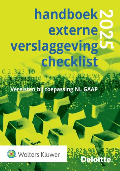 Handboek Externe Verslaggeving Checklist 2025, niet bekend - Paperback - 9789013185621