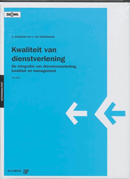 Kwaliteit van dienstverlening, S. Boomsma ; A. van Borredam - Gebonden - 9789014096131